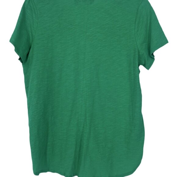 NWOT Tahari Green V-neck T-shirt Plus Size 1X - Picture 2 of 5